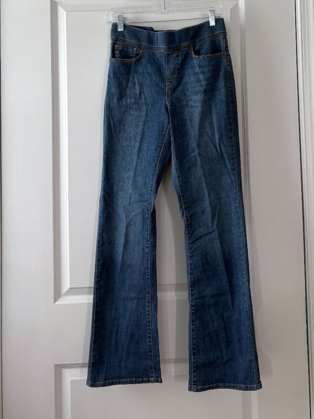 Levi Strauss Signature Gold Shaping Blue Rinse Pull- On Bootcut Jeans Sz 6
